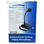 Speco Technologies MHL5S Adjustable 6" Gooseneck Tabletop Microphone. Fixed Price $74.99.