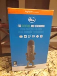 Blue Yeti Professional Multi-pattern Usb Condenser Microphone New Open Box. Fixed Price $49.99.