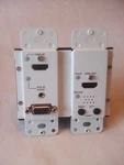 C2G 29301 HDMI+VGA+3.5 Over Single Cats Wall Plate Transmitter. Fixed Price $98.99.
