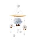 Baby Wooden Crib Mobile Bed Bell Rattle With Music Box. Fixed Price $25.40.