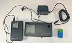 Samson VR-1 Receiver + VT-1 Beltpack Wireless System W/ Adapter 9 Volt. Fixed Price $39.77.