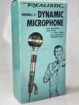 Realistic Dynamic Microphone #33-987 Highball Made In Japan. Fixed Price $34.99.