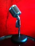 Vintage 1960S Shure 55S Dynamic Cardioid Microphone W Atlas Stand Display # 2. Fixed Price $187.05.