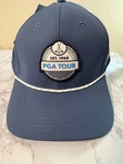 Pga Tour Golf Hat Premiun Label Cap Pro Series Blue Snapback Adjust. New W/t. Fixed Price $24.50.