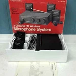 Vtg Realistic 3-CHANNEL Fm Wireless System 32-1228 Three. Fixed Price $43.97.