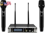 Proreck UK-2000 Uhf Channel Wireless Microphone System With Two Handheld. Fixed Price $150.10.