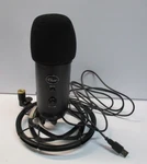 Blue Microphone 888-000296 With Stand/base & Usb Wire Connector Black. Fixed Price $99.00.