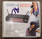 Nady UHF-4 Digitru Diversity Transmitter Lavalier Lapel Microphone CH10 Nice. Fixed Price $39.99.