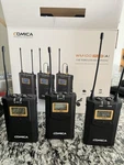 Comica WM100 Plus (a) Uhf Wireless Microphone System Lcd Dual-channel W/ Case. Fixed Price $100.00.