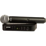Shure BLX24/SM58 Handheld Wireless System With Capsule Band H10 Refurbished. Fixed Price $342.32.