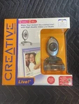 New! Creative Labs Webcam Live Messenger Usb Wired Built In Microphone. Fixed Price $10.00.
