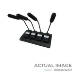 Shure MXWNCS8 Station With 4X MXW8 Z10 Wireless Microphones No Ac Adapter. Fixed Price $299.99.