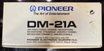 Pioneer DM-21A Uni-directional Dynamic Microphone. Fixed Price $30.00.