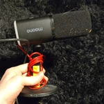 Maono PD100U Usb Wired Desktop Microphone Mountable Black With Stand. Fixed Price $30.00.