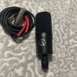 Audio-technica AT4033A Transformerless Cardioid Studio Microphone Black Tested. Fixed Price $230.00.