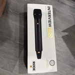 Rode Interview Pro Wireless Handheld Condenser Microphone. Fixed Price $200.00.
