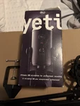 Blue Yeti Usb Microphone W/ Boom Arm & Shock Mount Podcast Streaming. Fixed Price $50.00.
