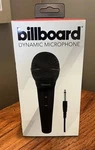 Billboard Dynamic Microphone- For Any Device W/1/4" Input, 10 Foot Cord, New. Fixed Price $18.69.