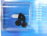 Shure Lapel Tie Clip Pack RK183T1 2X Holders For Mx 184 185 Lavalier Mics. Fixed Price $19.93.