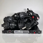 Hme DX200 Wireless Intercom System Base Station W/ X8 Clearcom Headsets. Fixed Price $799.99.