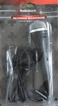 Radioshack Dynamic Unidirectional Recorder Microphone 33-306 -11. Fixed Price $16.24.