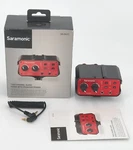Saramonic SR-PAX1 2-CH Audio Mixer With 3.5MM, Xlr & 6.35MM Combo Inputs Preamp. Fixed Price $34.95.