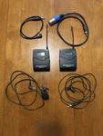 Sennheiser Ew 100 G3 System Pair Sk Ek + Lavalier Mic Set Cables. Fixed Price $300.00.