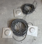 Lot Of 3 Cisco TTC5-12 Telepresence Table Microphones W/ Cables. Fixed Price $29.99.