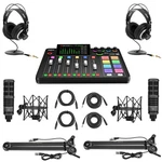Rodecaster Ii Production Studio Console, Bundle With 2X Turnstile Audio. Fixed Price $895.86.