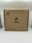 Tonor Wireless Mic System, Uhf Set 2XBODYPACK Lapel Ear 4CH TW362. Fixed Price $44.99.