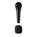 Shure PGA58-XLR Dynamic Vocal W/ 15FT Cable + Pouch, Black Pop Filter. Fixed Price $68.95.
