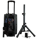 Hisonic HS420 Rechargeable Portable Pa System With Dual Wireless Microphone. Fixed Price $299.99.