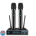 Vegue Wireless Microphone, Metal Dual Professional Uhf Cordless Dynamic. Fixed Price $134.99.