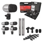 5 Core Microphone Kit 7PC All Metal Drummer Mics Tom/snare & Cymbals Wired. Fixed Price $73.99.