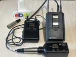 Azden 35XT 300 Series Uhf Plug-in Transmitter And 325UPR Receiver 35BT. Fixed Price $185.00.