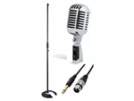 Stagg SDMP40CR Retro Vintage Microphone 50'S Cardioid Dynamic Package Inc Stand. Fixed Price $73.29.