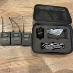 Comica CVM-WM300TX/RX 96 Channel Uhf Wireless Dual Lavalier Microphone Reciever. Fixed Price $74.99.