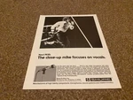 JBF68 Advert 11X8 The Shure PE52 Microphone. Fixed Price $12.25.
