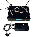 Shure BLX4R BLX1 Wireless Microphone System Headset Lapel 584-608 Mhz Tested. Fixed Price $259.99.
