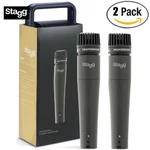 2-PACK Stagg SDM70 SM57 Style Dynamic Instrument Microphone With Cable And Case. Fixed Price $67.95.