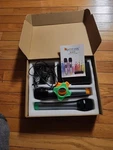 Fifine M-K036 Uhf Dual Channel Wireless Handheld Microphone System 2 Mics. Fixed Price $50.00.