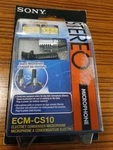 Sony ECMCS10 Electret Condenser Professional Microphone ECM-CS10 Nos Sealed. Fixed Price $44.00.
