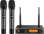Dual Uhf Wireless Microphone System For Karaoke, Parties, Weddings & Events. Fixed Price $109.99.