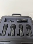 Audio-technica 5PC Drum Microphone Set Kick Tom Snare W/ Case. Fixed Price $93.21.