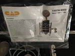 Cad Trion 8000 Multi Pattern Large Diaphragm Tube Microphone. Fixed Price $225.00.