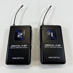 Vocopro Digital 3 Bp Wireless System Body Pack Transmitters Lot Of 2. Fixed Price $44.99.