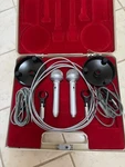Vintage 1970S Allied Uni Directional Dynamic Microphone Kit M-3310. Fixed Price $130.00.
