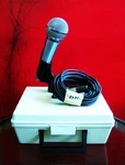 Vintage 1970'S Shure PE588 Dynamic Cardioid Microphone Hi Z W Accessories SM58. Fixed Price $97.44.