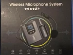 New Ttstar Wireless Headset MPH-05 YM-2 Lavalier Microphone System. Fixed Price $22.95.