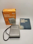 Vtg Realistic Pocket Weatheradio With Box Crystal Controlled 12-151. Fixed Price $18.90.